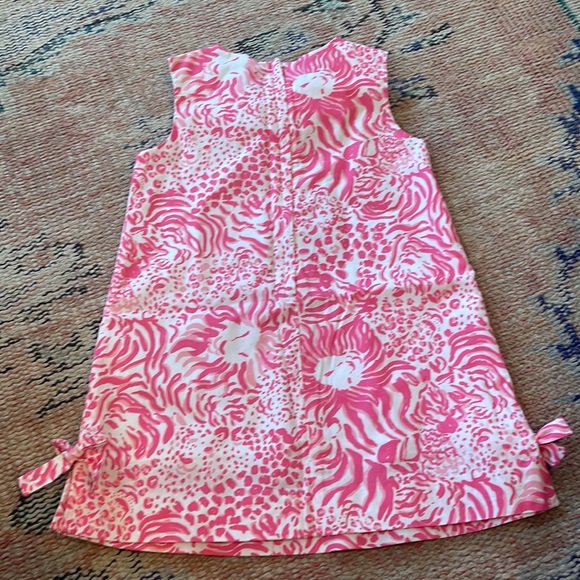 Lilly Pulitzer Pink and White Kids Dress - Picture 6 of 7